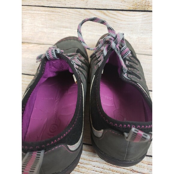 J-41 Signia SIG50 Vegan Gray Purple Faux Fur Lined Women's Shoes Size 8.5 - Picture 8 of 8